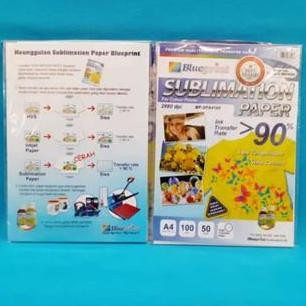 

Kertas Sublimasi Blueprint A4 Sublimation Transfer Paper