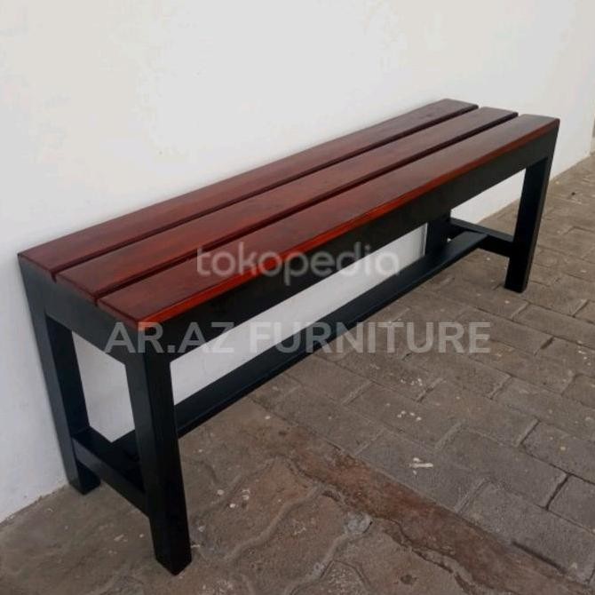 Kursi kayu murah dan kuat kursi taman/kursi santai/Bangku panjang Kayu