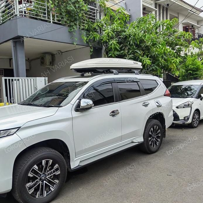 Roof Box Atas Pajero Sport + Cross Bar Pajero Sport Khusus Otorack