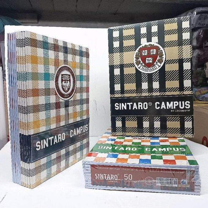 

Buku Tulis Campus B5 50 Halaman 10 Buku Panjang Stationery Sintaro Craft