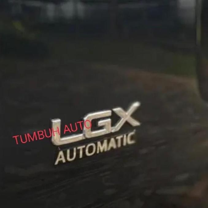 emblem 2 pcs toyota kijang kapsul lgx & automatic otomatis