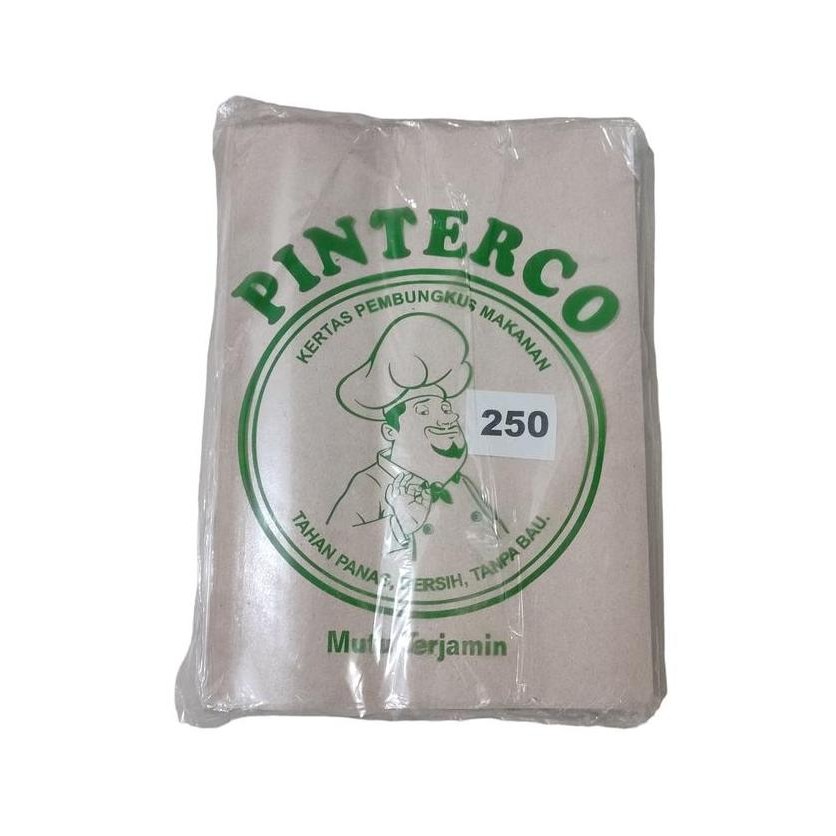 Kertas Nasi, kertas bungkus nasi uk besar 30x40 cm (250lbr)