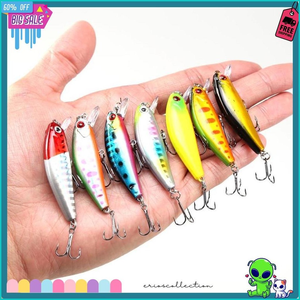 Umpan Pancing Minnow Sinking Minnow Lure 5.5Cm 6.7G Terlengkap Dan Termurah
