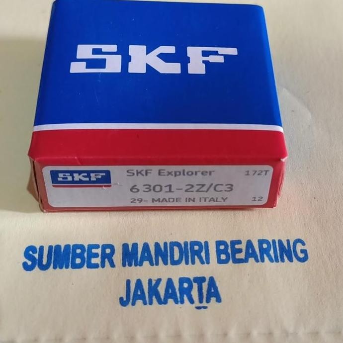 restock Bearing 6301 2Z C3 / ZZ C3 SKF