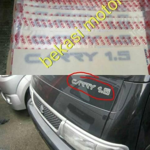 emblem stiker timbul logo carry 1.5 suzuki futura original