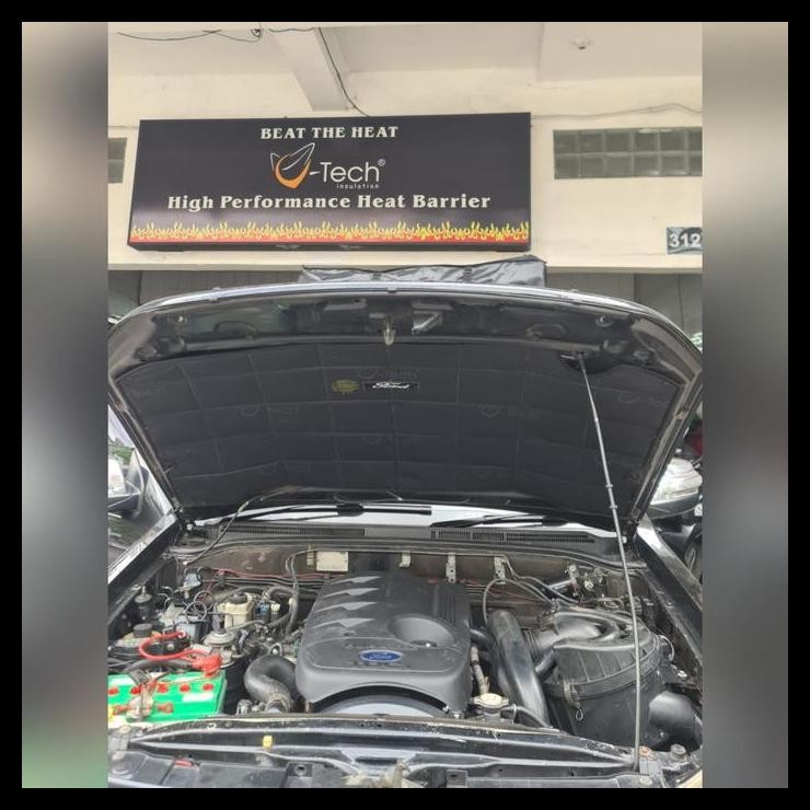 TERMURAH FORD EVEREST HITAM PEREDAM KAP MESIN 