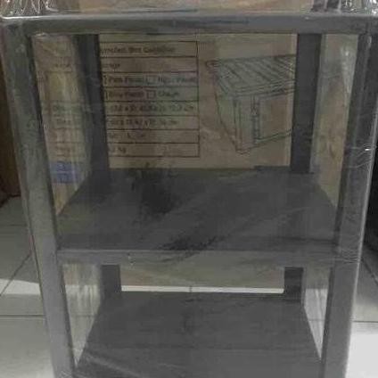 meja dispenser besi minimalis