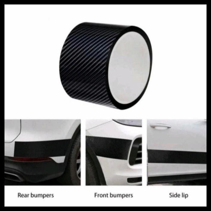 DISKON SILLPLATE SAMPING MOBIL TRAJET STICKER CARBON 5D SILL PLATE 