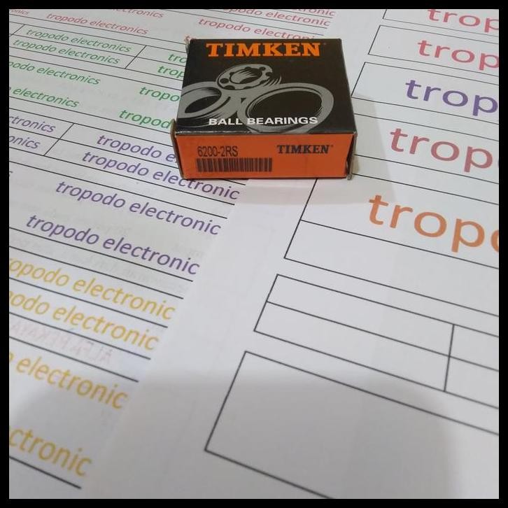 BEST DEAL BALL BEARING 6200 2RS MERK TIMKEN USA