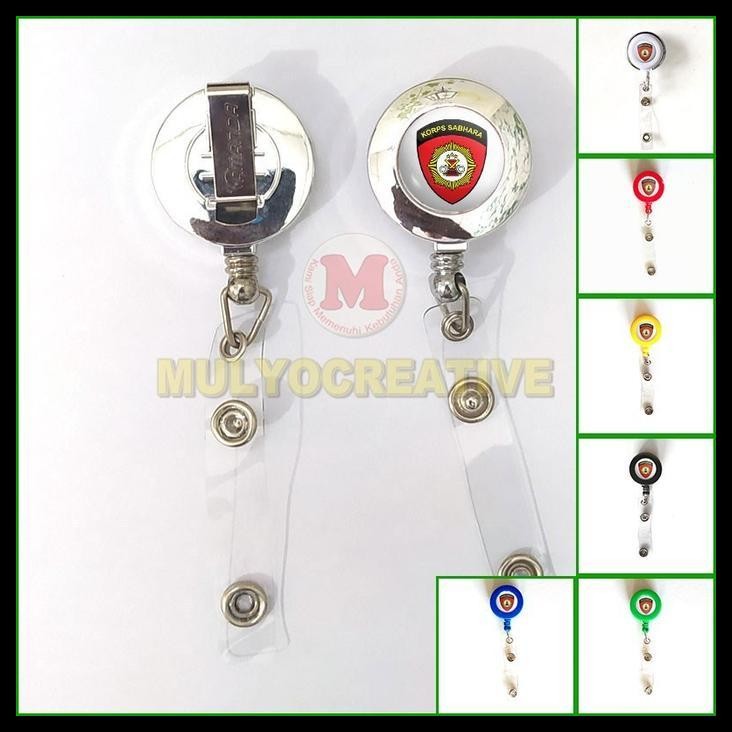 

HOT DEAL ID CARD YOYO SABHARA GANTUNGAN ID CARD HOLDER LOGO SABHARA ID CARD MURAH