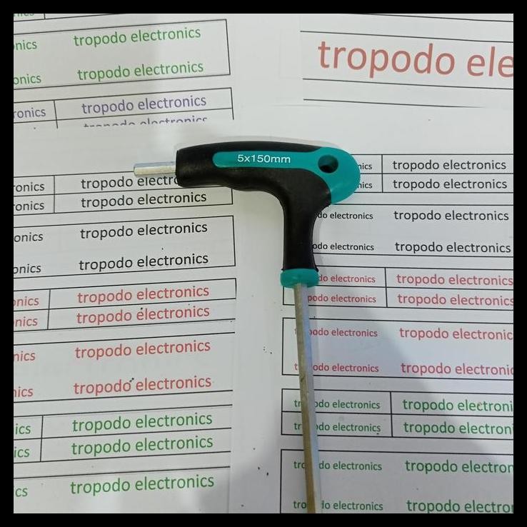 TERMURAH KUNCI L MODEL T SIZE 5X150 MM - WIPRO 