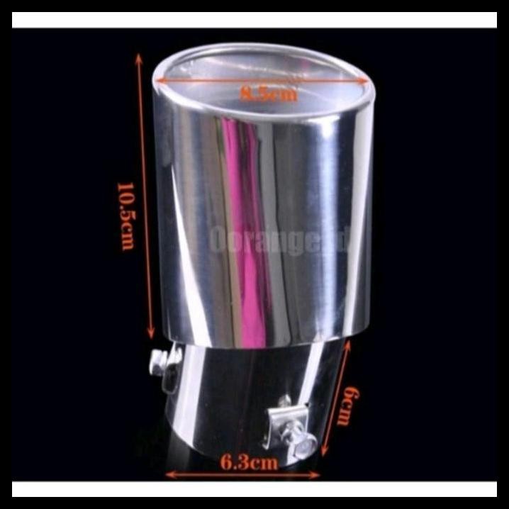 HOT DEAL MUFLER MOBIL L300 UJUNG KNALPOT STAINLISE MODEL BENGKOK 