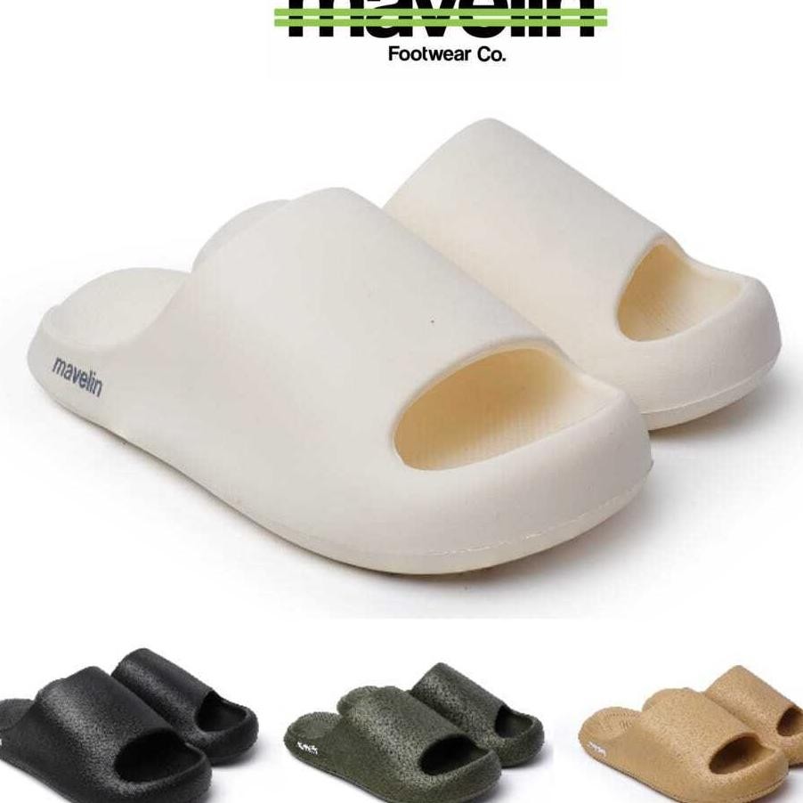 Mavelin Mose Sandal Sendal Slop Slip On Slide Pria