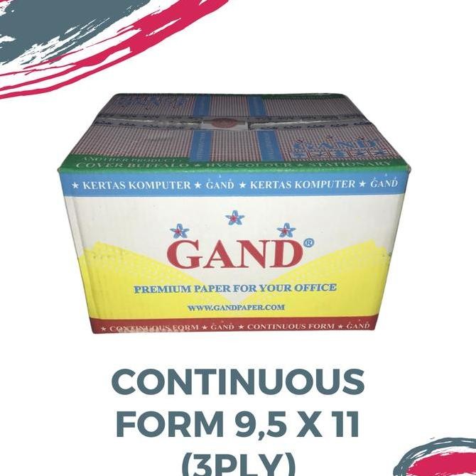 

TERBARU! Gand Continuous Form 3 ply Full