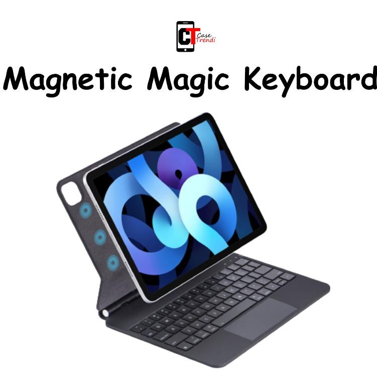Best Magic Magnetic Keyboard Case Compatible For iPad Pro 11 2024 Air 4 Air 5 10.9 iPad 10 2022 iPad