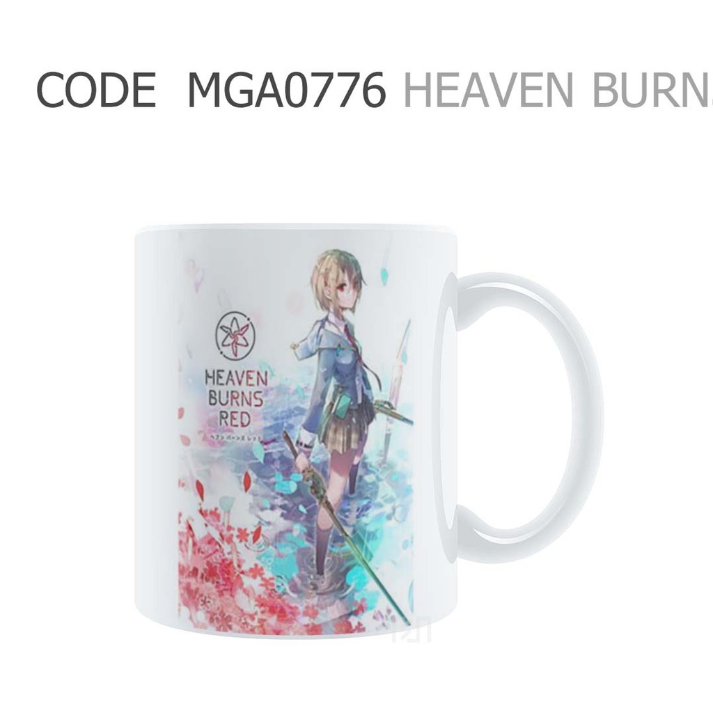 MUGLICIOUS MGA0776 HEAVEN BURNS RED Gaming Artwork Gelas Mug