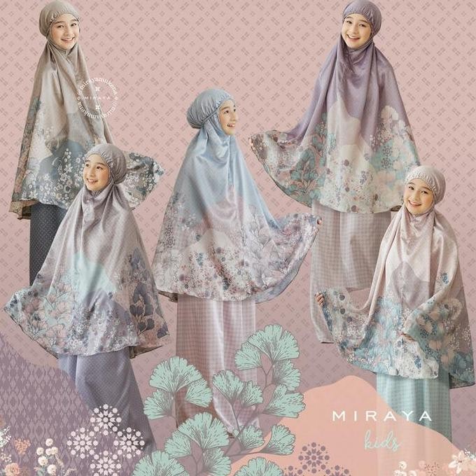 MUKENA TRAVEL PRINTING ANAK MIRAYA