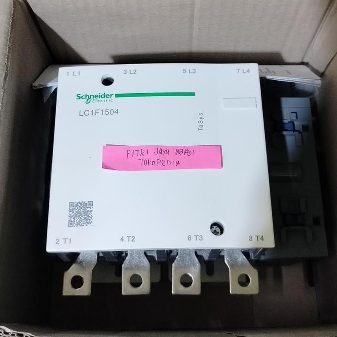 KONTAKTOR SCHNEIDER LC1F1504M7 4P 220V 250a contactor lc1f1504 4p