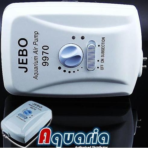 AERATOR JEBO 9970 POMPA AC/DC INTELLIGENT AIR PUMP AQUARIUM KOLAM