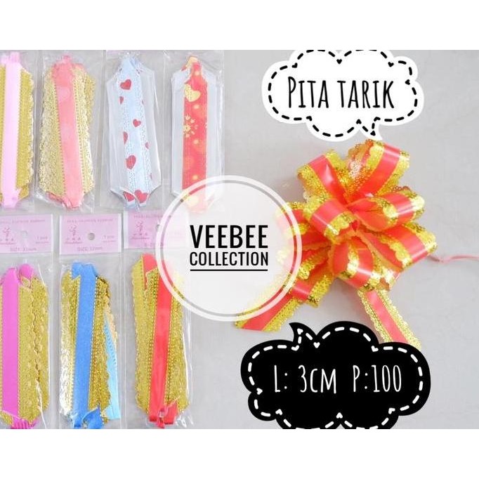 

,,,,,,,] Pita Hias Kado/ Pita Tarik bagus/ Pita sovenir hampers ulangtahun