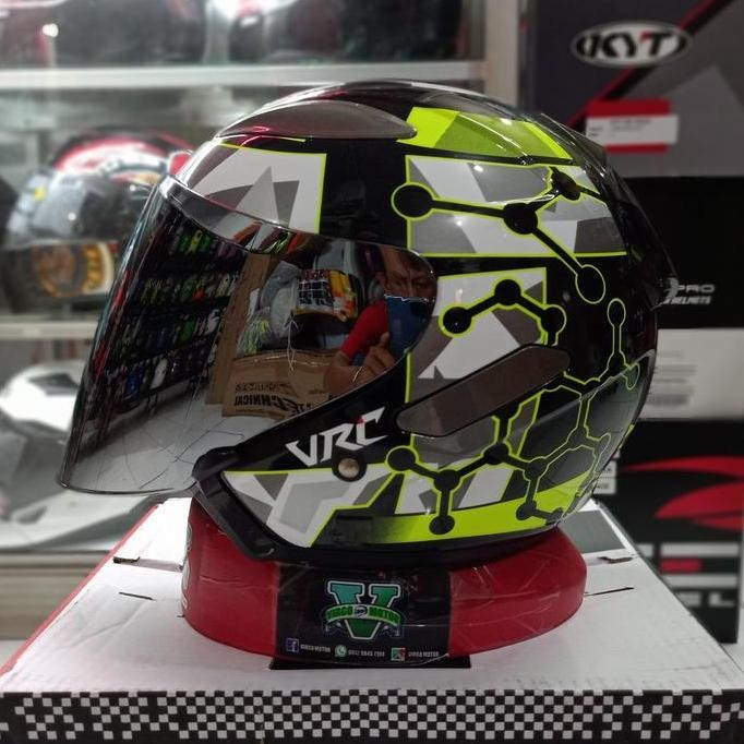 Vrc Helm Sni Motif Iannone Visor Iridium Terbaru