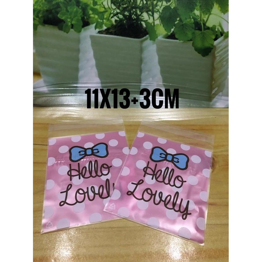 

'+'+'+'+] Plastik Snack Opp 11x13cm/ plastik snack kitty/cookies plastic/plastik