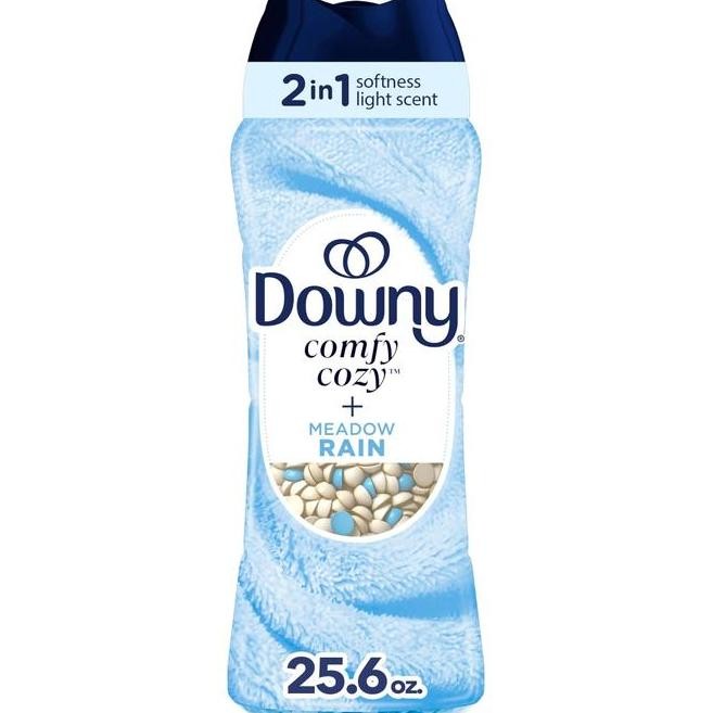 

Downy Comfy Cozy In-Wash Laundry Scent Booster Beads, Meadow Rain Scent, 25.6 oz (725g)