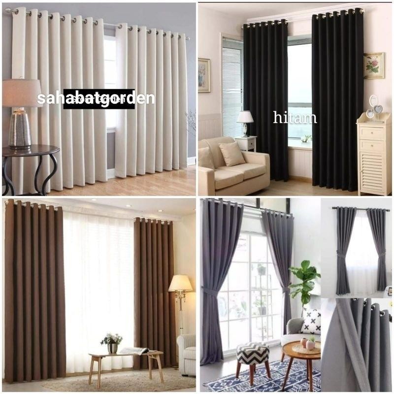 Gorden Blackout Polos Gorden Polos Doff Gorden Minimalis