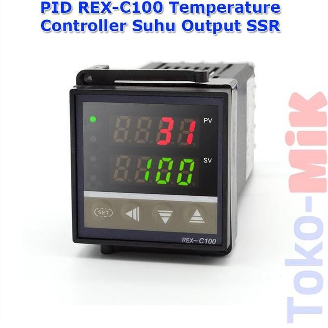 PID REX-C100 REX C100 Temperature Controller Suhu Output SSR