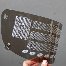 Visor Helm Zeus Zs816E Zs 816E 816 Original Baru