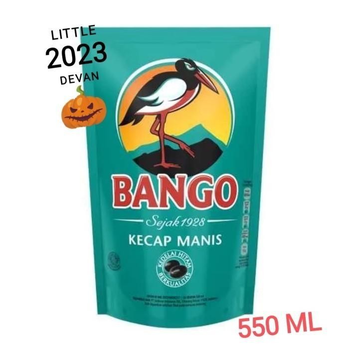 

New bango kecap manis pouch refill 550 ml