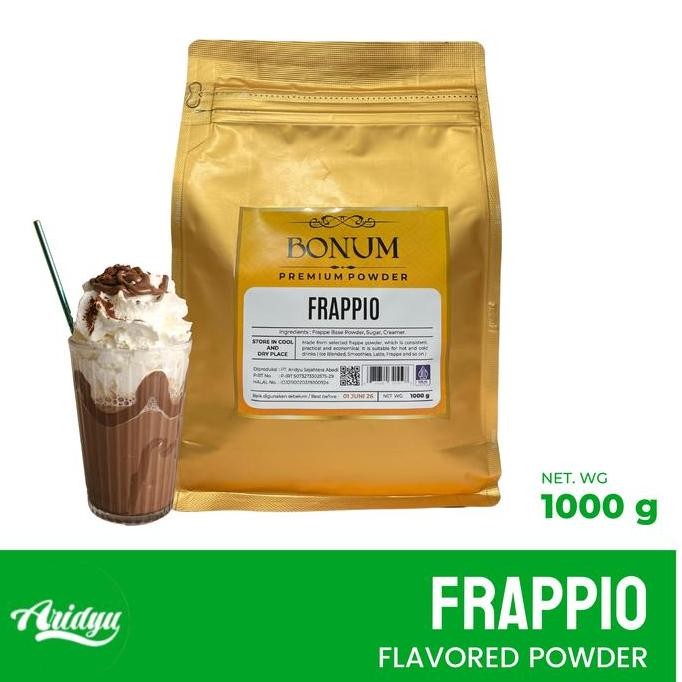 

^%^%^%^%] Bubuk Minuman | Rasa Frappe Base 1kg | Powder Drink | Merk Bonum