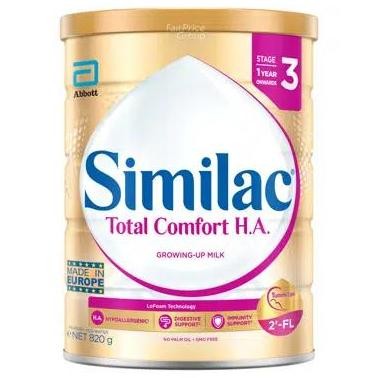 

Abbott Similac Total Comfort Growing Up Milk Formula - Stage 3 (820g) Singapore