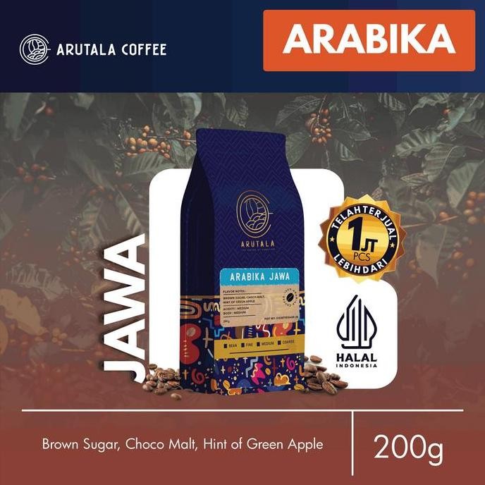 

Arutala Kopi Arabika Jawa 200 Gram