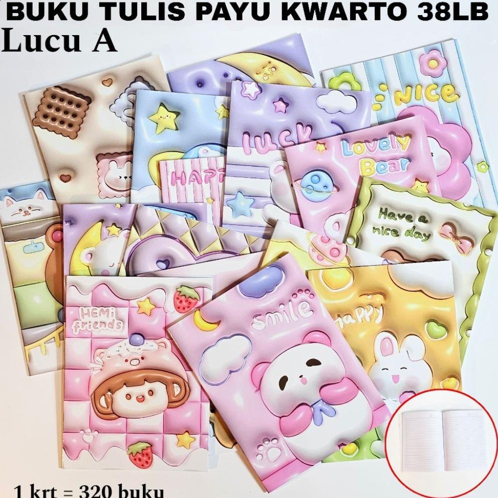 

Buku Tulis Sinar Dunia 38 Lembar ( 1pak/10buku )