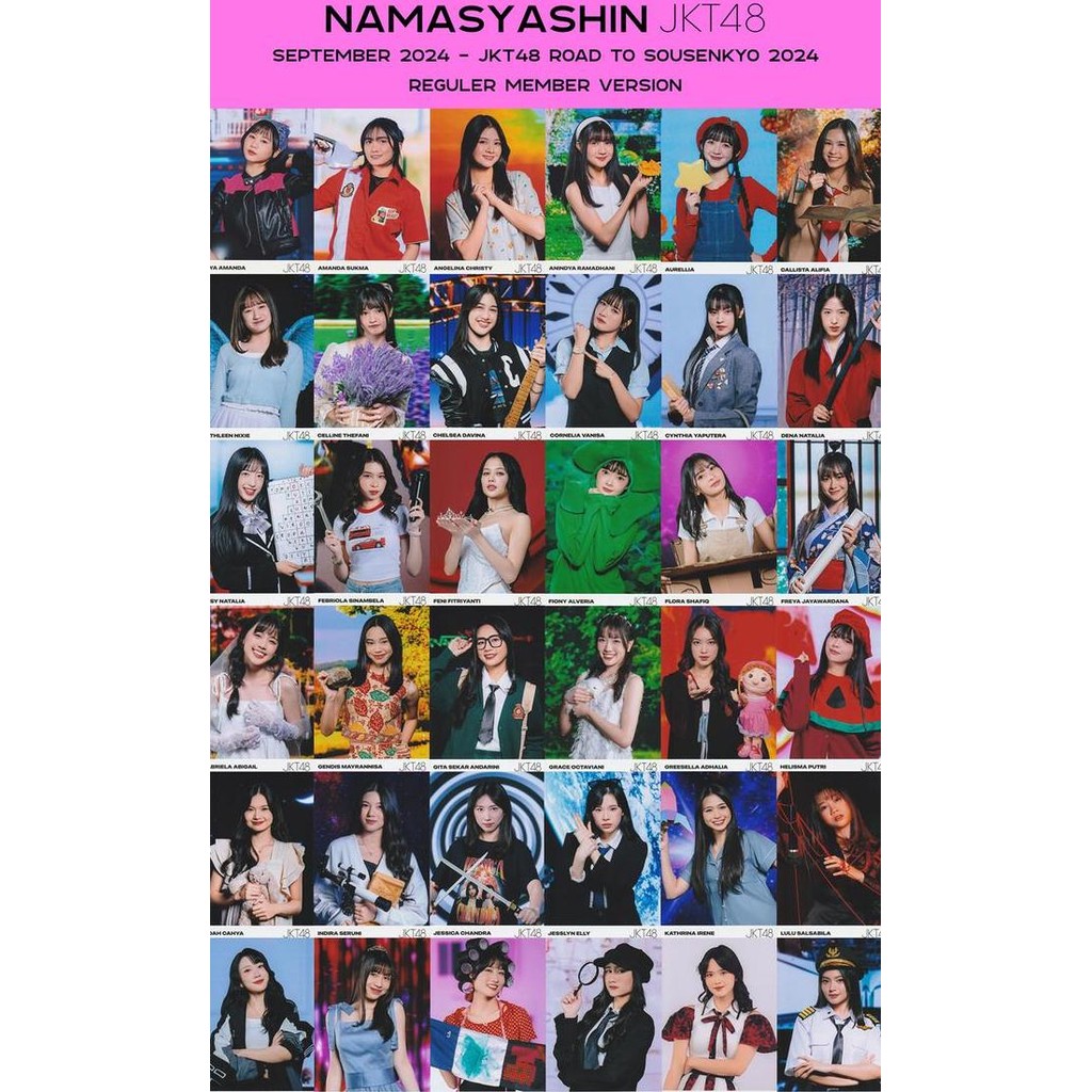 baru Photopack JKT48 Road to SSK 2024