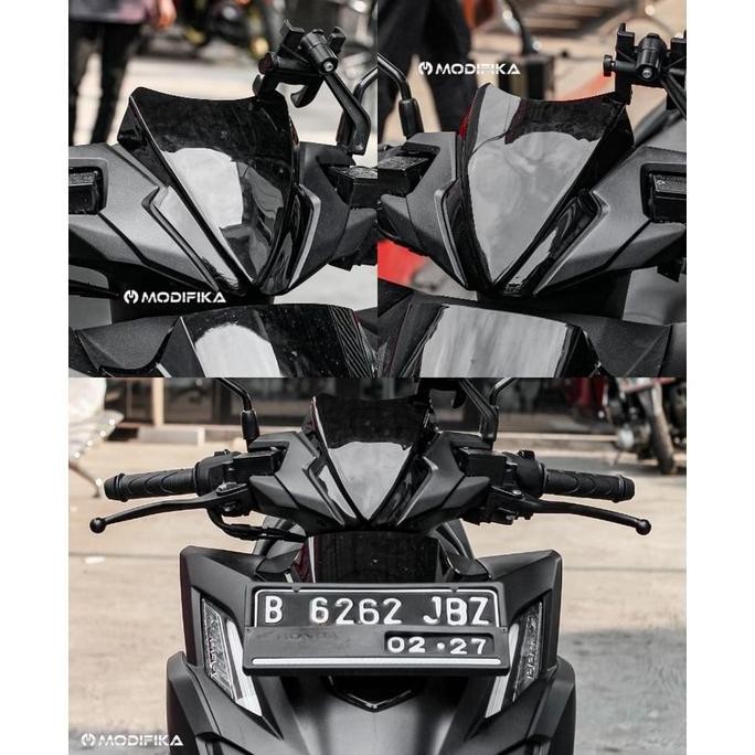 VISOR VARIO KZR VARIO 110 FI VARIO LED NEW LED OLD VARIO 160 WINSHIELD VARIO - VISOR KZR VISOR VARIO