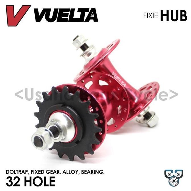 Hub Freehub Fixie 32H VUELTA Doltrap | Bearing | Alloy | Fixed Gear