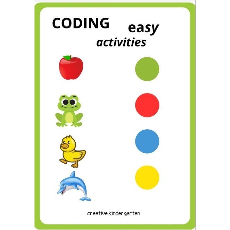

Lembar Kertas Coding Easy Activity 20 Lembar Ukuran A4
