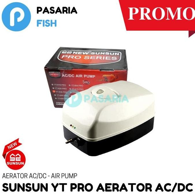 POMPA UDARA AERATOR SUNSUN YT818/YT838/YT858/YT898 AC/DC AQUARIUM