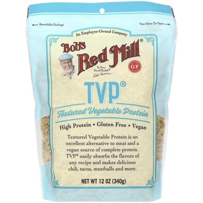 

Bob's Red Mill, TVP, Gluten Free, 12 oz (340 g)