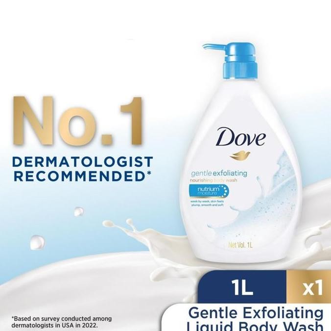 

Dove Body Wash - Gentle Exfoliating 1L