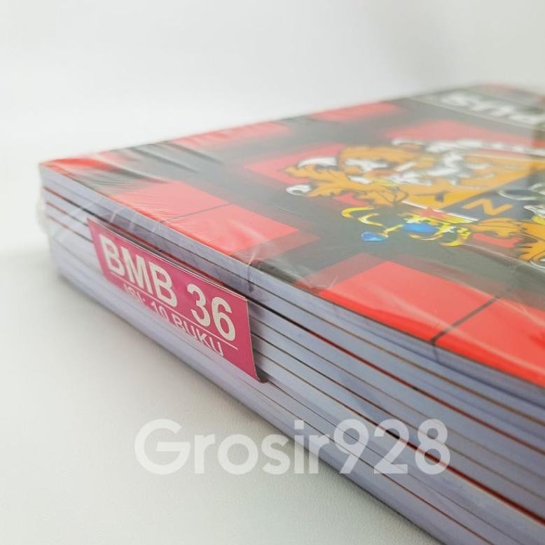 

Buku Tulis Campus / Boxy Merk BMB / BMC Isi 36 Lbr (Isi 10 Buku)