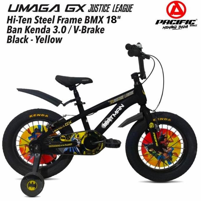 sepeda anak bmx 18 inch pacific batman model terbaru