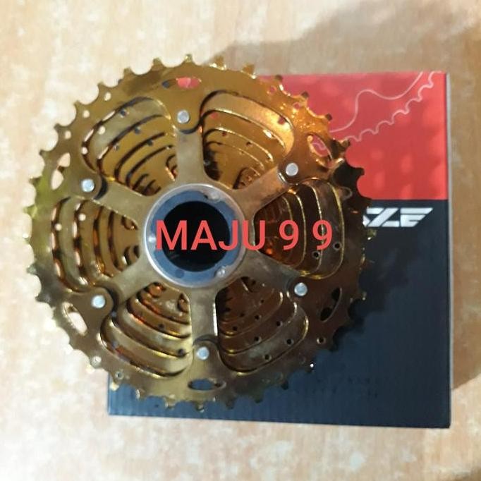 SPROCKET 11 SPEED ALL GOLD MERK RAZE 11-36T/FREEWHEEL GOLD