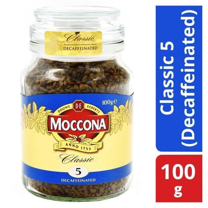 

Moccona Instant Coffee Freeze Dried Classic 5 Decaffeinated 100g