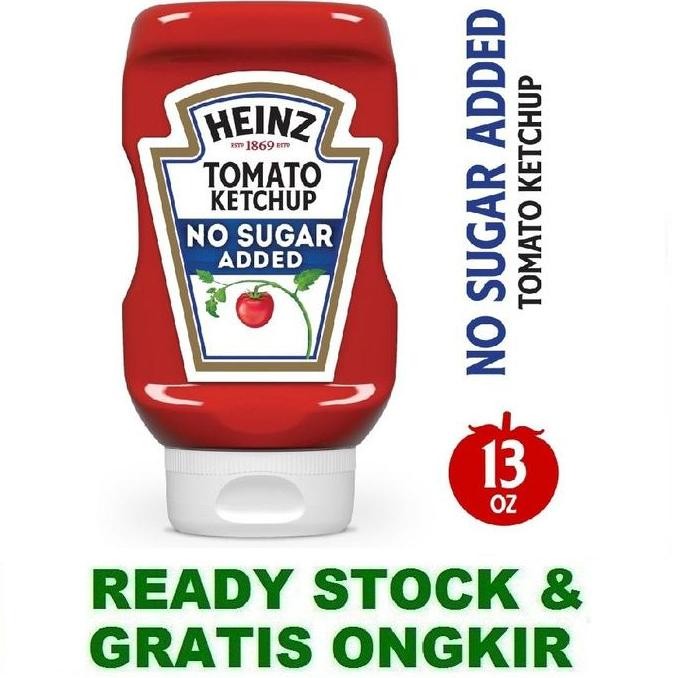 

Heinz Tomato Ketchup No Sugar Added 369g