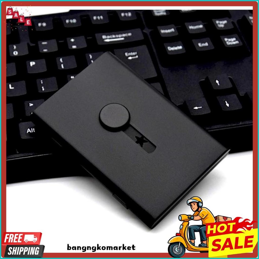 

Kotak Kartu Nama Aluminium Tipe Geser Dorong Tangan Box Kartu Nama Premium Diskon Setengah Harga