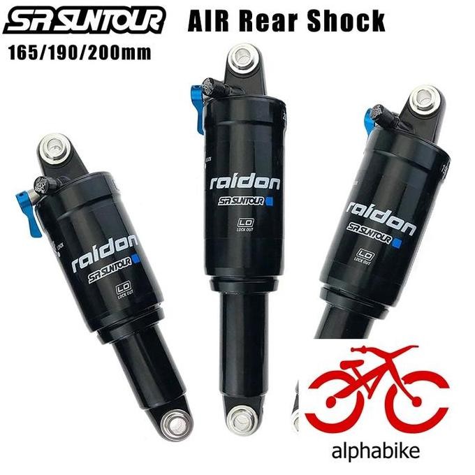 SR SUNTOUR RAIDON LO REAR SHOCK 190MM 200MM - SEPEDA GUNUNG - MTB