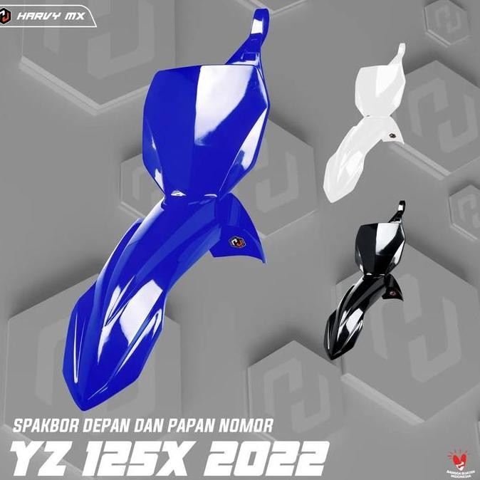 Spakbor Depan YZ 125X dan Papan Nomor Trail YZX 125 2022 HRV murah